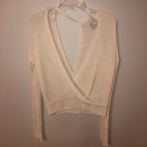 Forever 21 Crotchet/Knit Oversized Sweater